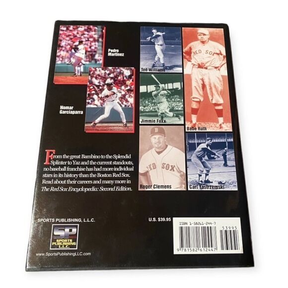 The Red Sox Encyclopedia Hardcover book - Picture 2 of 3
